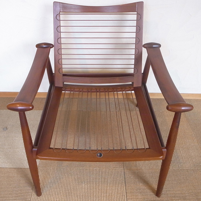 Finn Juhl / フィン・ユール フランス＆サン FD133 スペードチェア【チーク】 北欧ビンテージ家具 サブ画像4