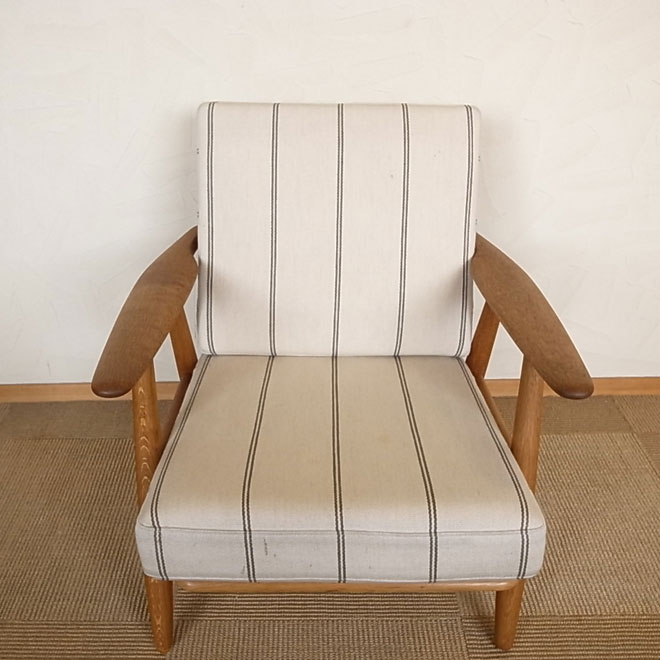 Hans J.Wegner / ハンス・J・ウェグナー GETAMA GE240 イージーチェア【オーク】 北欧ビンテージ家具 サブ画像3