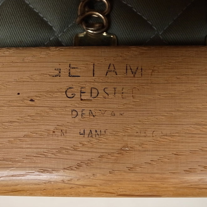 Hans J.Wegner / ハンス・J・ウェグナー GETAMA GE240 イージーチェア【オーク】 北欧ビンテージ家具 サブ画像8