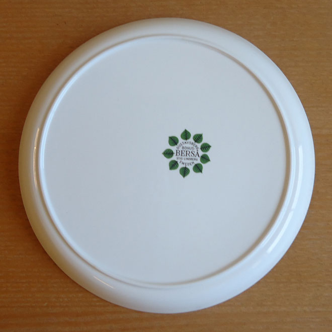 Stig Lindberg / スティッグ・リンドベリ グスタフスベリ Bersa / ベルサ プレート【21ｃｍ】 サブ画像3