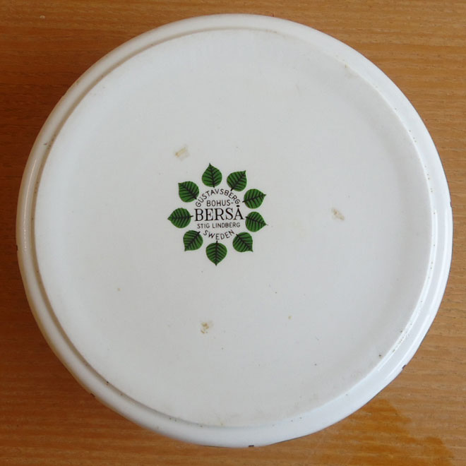 Stig Lindberg / スティッグ・リンドベリ グスタフスベリ Bersa / ベルサ ボウル【15.5cm】 サブ画像3