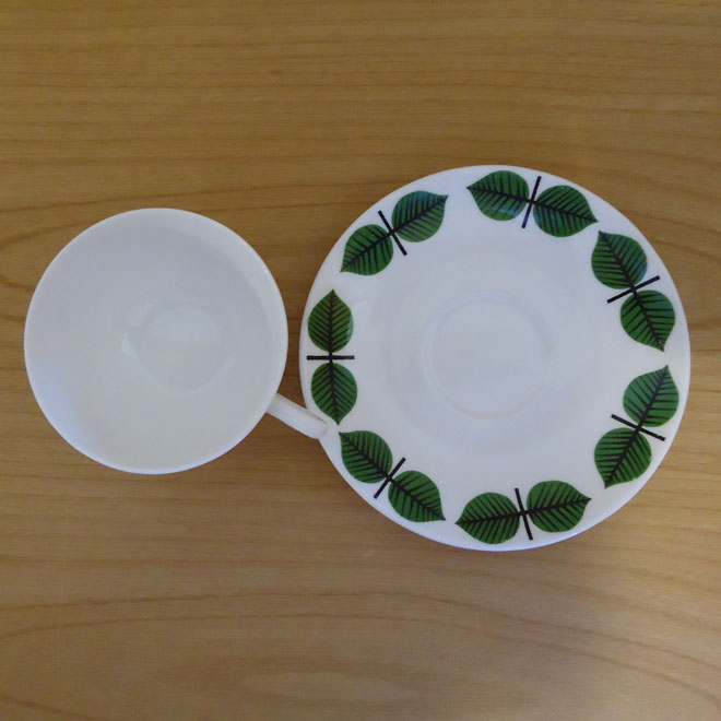 Stig Lindberg / スティッグ・リンドベリ グスタフスベリ Bersa / ベルサ カップ＆ソーサー サブ画像2