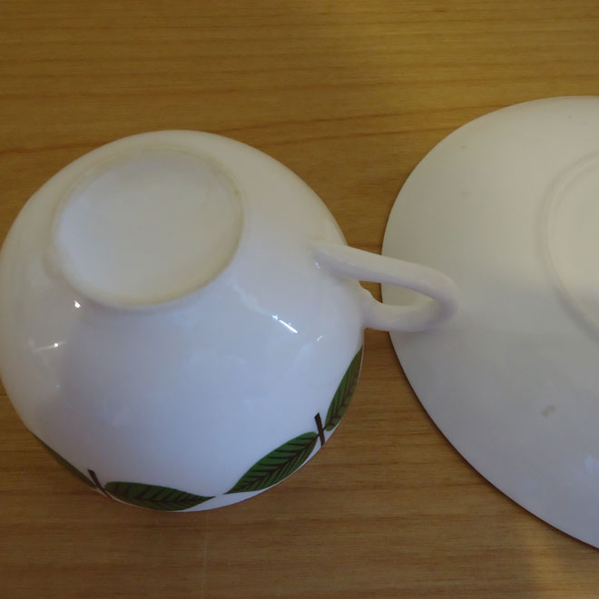 Stig Lindberg / スティッグ・リンドベリ グスタフスベリ Bersa / ベルサ カップ＆ソーサー サブ画像5