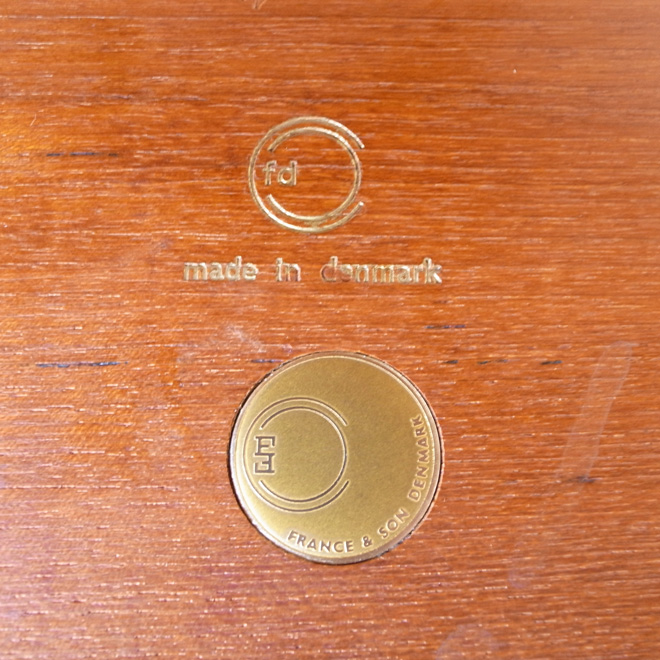 Peter Hvidt & Orla Molgaard-Nielsen フランス＆サン Minerva コーヒーテーブル【チーク】 北欧ビンテージ家具 サブ画像5