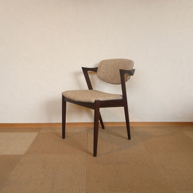 Kai Kristiansen / カイ・クリスチャンセン No.42 ダイニングチェア　【チーク】 北欧ビンテージ家具 メイン画像