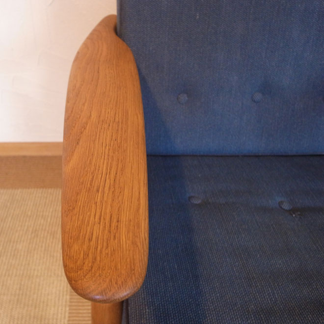 Hans J.Wegner / ハンス・J・ウェグナー GETAMA GE240 イージーチェア【オーク】 北欧ビンテージ家具 サブ画像4