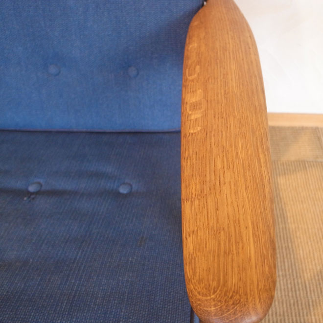 Hans J.Wegner / ハンス・J・ウェグナー GETAMA GE240 イージーチェア【オーク】 北欧ビンテージ家具 サブ画像5