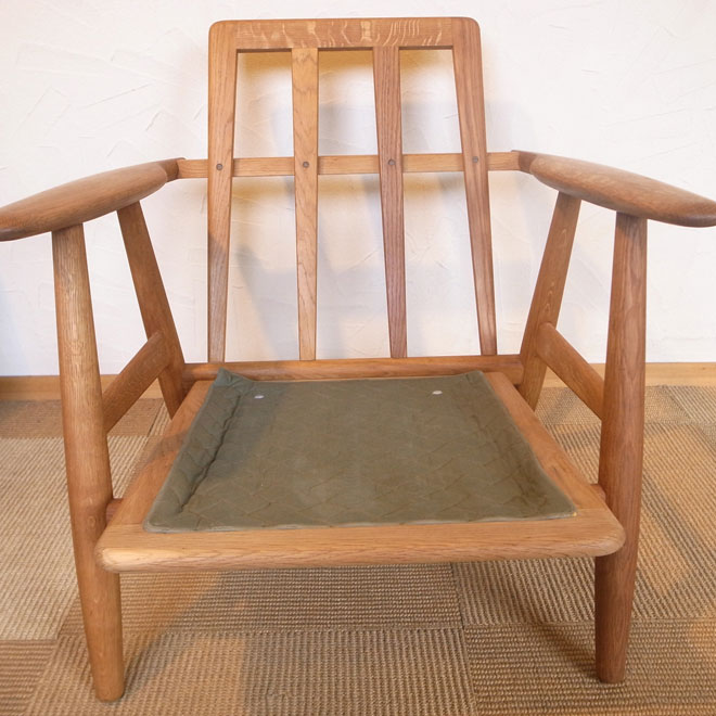 Hans J.Wegner / ハンス・J・ウェグナー GETAMA GE240 イージーチェア【オーク】 北欧ビンテージ家具 サブ画像6
