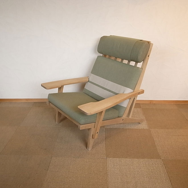 Hans J.Wegner / ハンス・J・ウェグナー GETAMA GE375 イージーチェア【オーク】 北欧ビンテージ家具 メイン画像