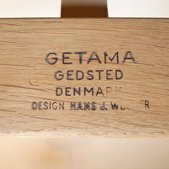 Hans J.Wegner / ハンス・J・ウェグナー GETAMA GE375 イージーチェア【オーク】 北欧ビンテージ家具 サブ画像9