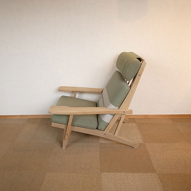 Hans J.Wegner / ハンス・J・ウェグナー GETAMA GE375 イージーチェア【オーク】 北欧ビンテージ家具 サブ画像1