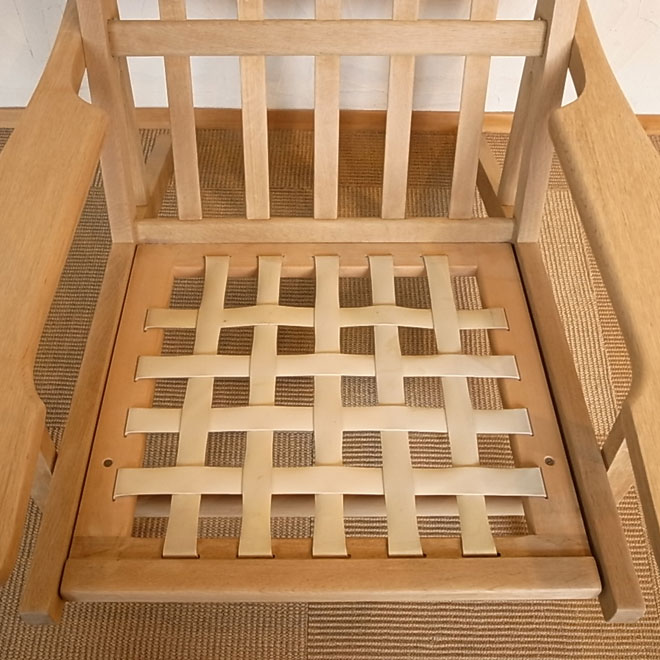 Hans J.Wegner / ハンス・J・ウェグナー GETAMA GE375 イージーチェア【オーク】 北欧ビンテージ家具 サブ画像6