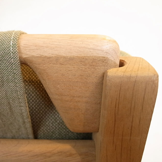 Hans J.Wegner / ハンス・J・ウェグナー GETAMA GE375 イージーチェア【オーク】 北欧ビンテージ家具 サブ画像7