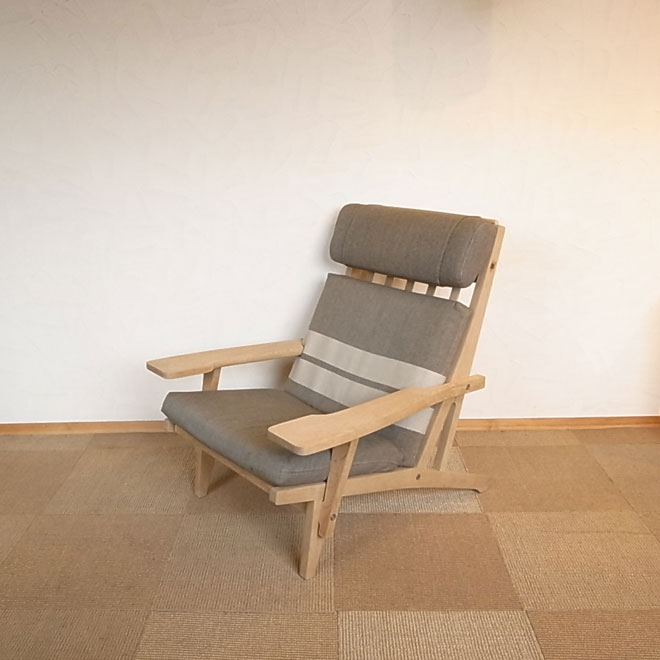 Hans J.Wegner / ハンス・J・ウェグナー GETAMA GE375 イージーチェア【オーク】 北欧ビンテージ家具 メイン画像