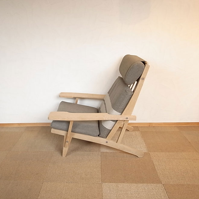 Hans J.Wegner / ハンス・J・ウェグナー GETAMA GE375 イージーチェア【オーク】 北欧ビンテージ家具 サブ画像1