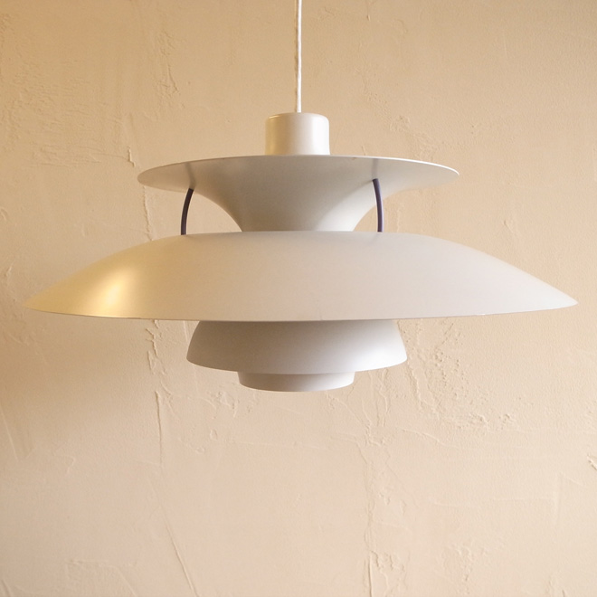 Poul Henningsen / ポール・ヘニングセン PH5　ホワイト　北欧ビンテージ雑貨 メイン画像