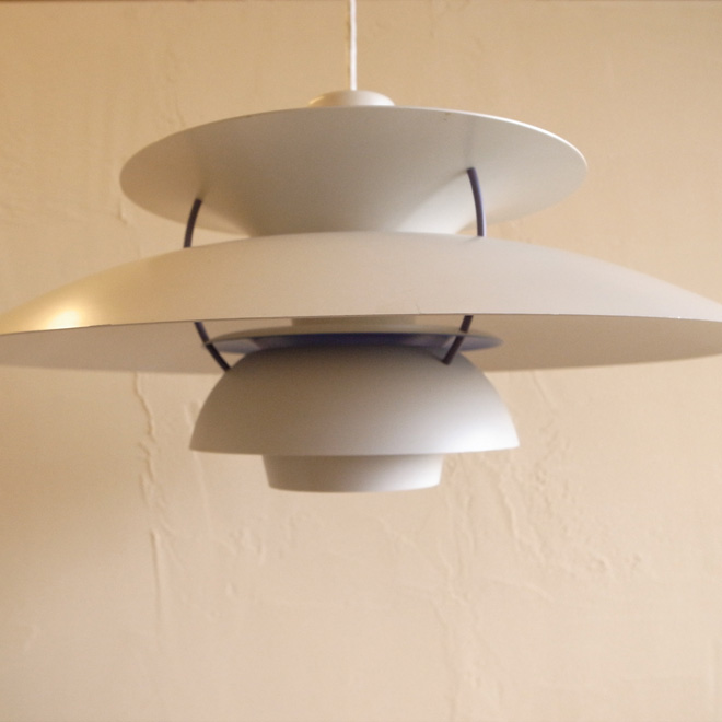 Poul Henningsen / ポール・ヘニングセン PH5　ホワイト　北欧ビンテージ雑貨 サブ画像1