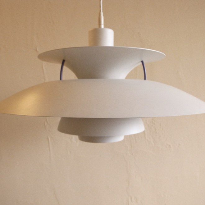 Poul Henningsen / ポール・ヘニングセン PH5　ホワイト　北欧ビンテージ雑貨 サブ画像1