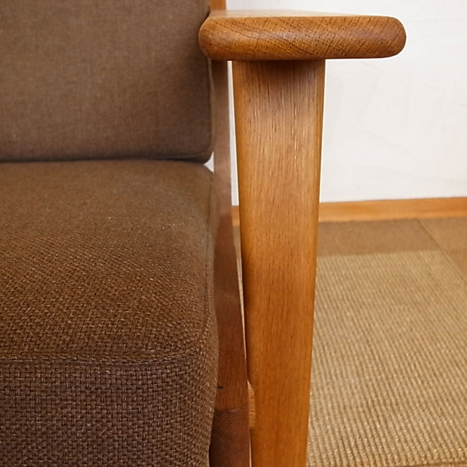 Hans J.Wegner / ハンス・J・ウェグナー GETAMA GE290 イージーチェア【オーク】 北欧ビンテージ家具 サブ画像6