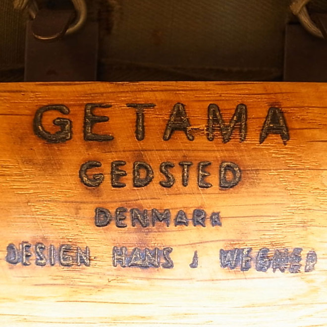 Hans J.Wegner / ハンス・J・ウェグナー GETAMA GE290 イージーチェア【オーク】 北欧ビンテージ家具 サブ画像8