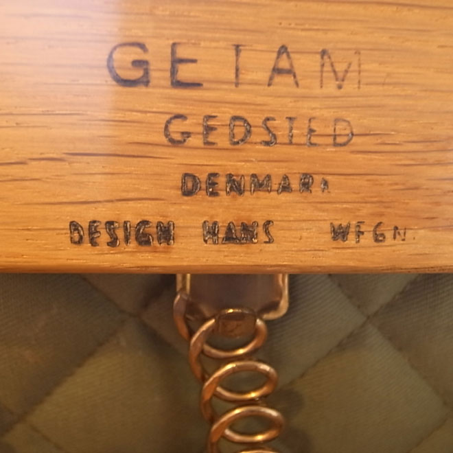 Hans J.Wegner / ハンス・J・ウェグナー GETAMA GE290 ソファ【オーク】 北欧ビンテージ家具 サブ画像8