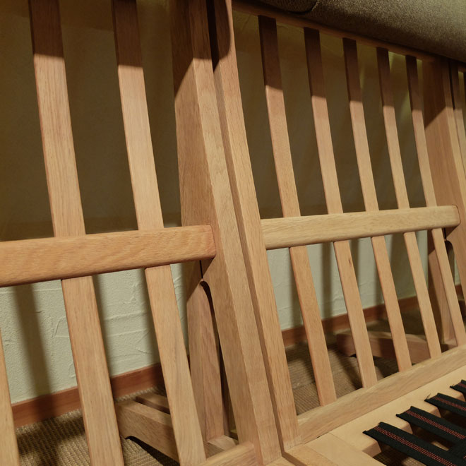 Hans J.Wegner / ハンス・J・ウェグナー GETAMA GE375 ソファ【オーク】 北欧ビンテージ家具 サブ画像8