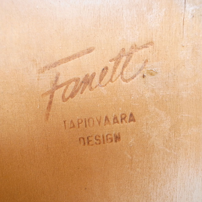 Ilmari Tapiovaara / イルマリ・タピオヴァーラ Edsby Verken Fanett ファネットチェア【ホワイト】 北欧ビンテージ家具 サブ画像7