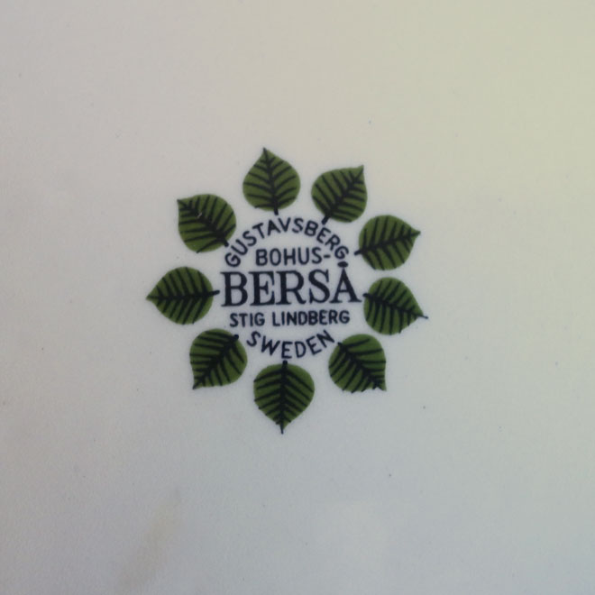 Stig Lindberg / スティッグ・リンドベリ グスタフスベリ Bersa / ベルサ ボウル【20cm】 サブ画像4