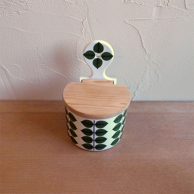 Stig Lindberg / スティッグ・リンドベリ グスタフスベリ Bersa / ベルサ フタ付コンテナ【14cm】 サブ画像1