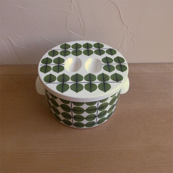 Stig Lindberg / スティッグ・リンドベリ グスタフスベリ Bersa / ベルサ フタ付コンテナ【21cm】 サブ画像1