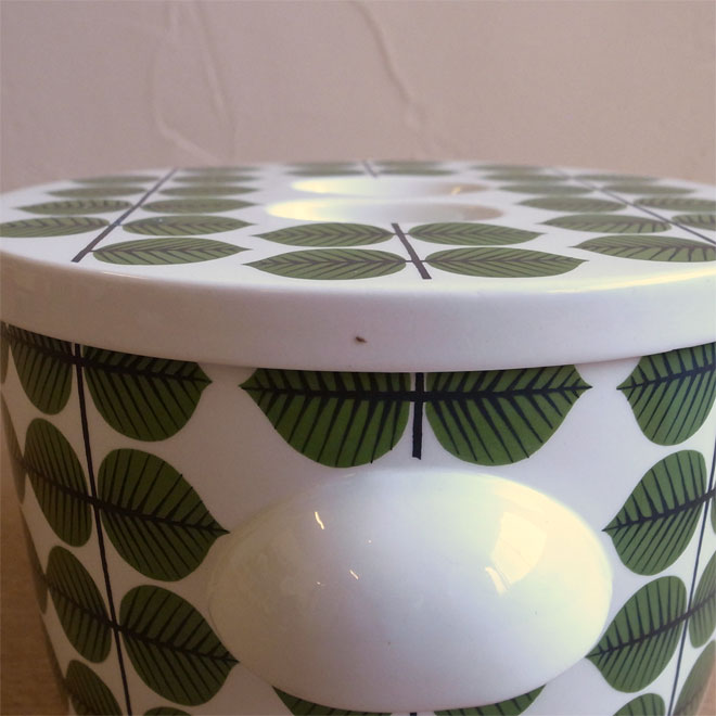 Stig Lindberg / スティッグ・リンドベリ グスタフスベリ Bersa / ベルサ フタ付コンテナ【21cm】 サブ画像8