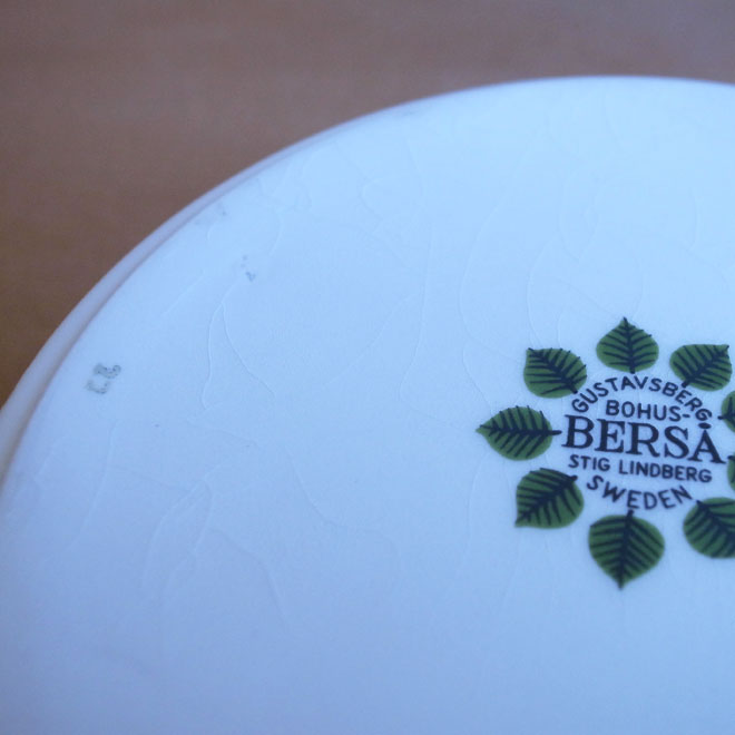 Stig Lindberg / スティッグ・リンドベリ グスタフスベリ Bersa / ベルサ サラダボウル【15.5cm】 サブ画像5