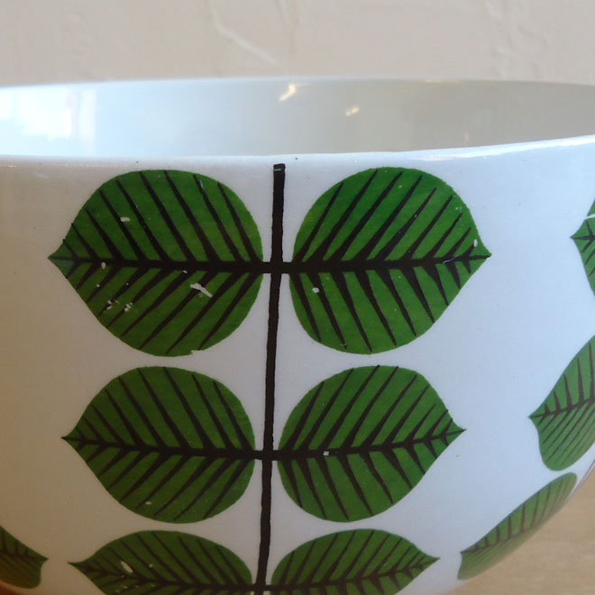 Stig Lindberg / スティッグ・リンドベリ グスタフスベリ Bersa / ベルサ サラダボウル【20cm】 サブ画像5