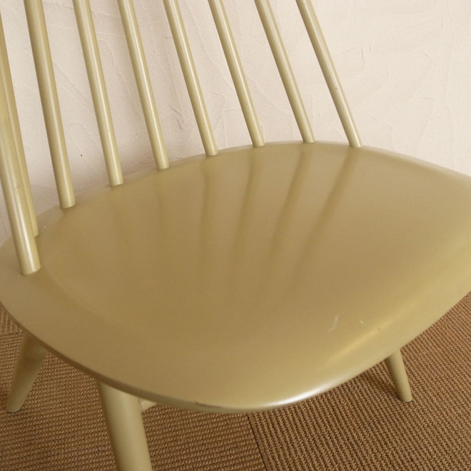 Ilmari Tapiovaara / イルマリ・タピオヴァーラ Mademoiselle　chair 【セージグリーン】 北欧ビンテージ家具 サブ画像5