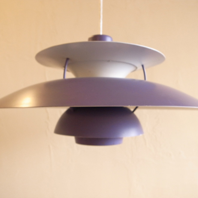 Poul Henningsen / ポール・ヘニングセン PH5　パープル　北欧ビンテージ雑貨 サブ画像1