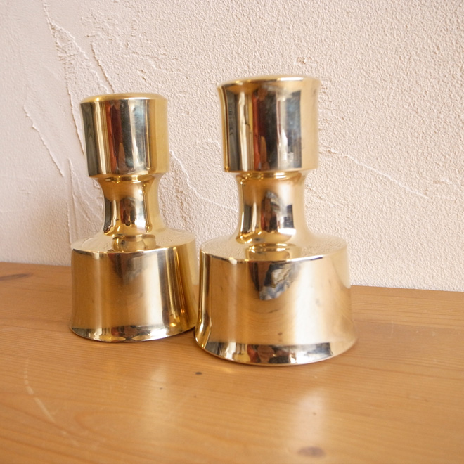 Jens.H.Quistgaard / イェンス・クイストゴー ダンスク キャンドルホルダー【真鍮】 北欧ビンテージ雑貨 サブ画像2