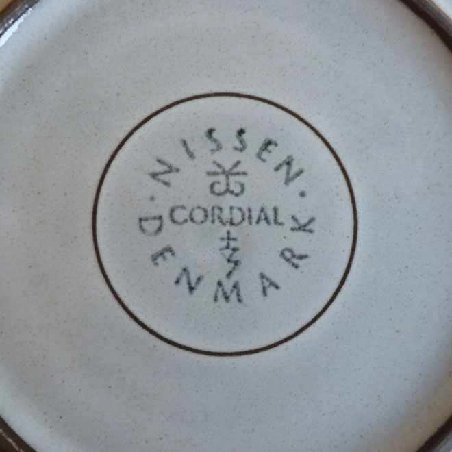 Jens.H.Quistgaard / イェンス・クイストゴー Nissen  Cordial/コーディアル　カップ＆ソーサー サブ画像3