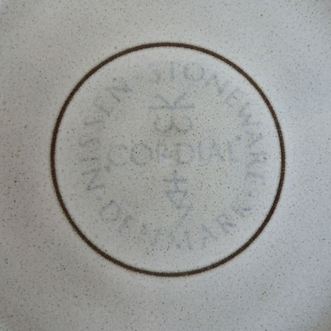 Jens.H.Quistgaard / イェンス・クイストゴー Nissen  Cordial/コーディアル　カップ＆ソーサー サブ画像3