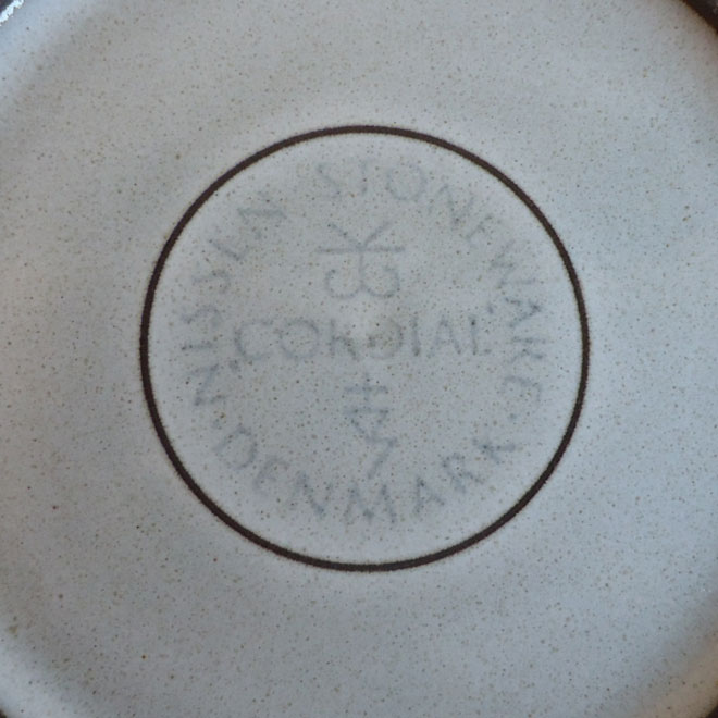 Jens.H.Quistgaard / イェンス・クイストゴー Nissen  Cordial/コーディアル　カップ＆ソーサー サブ画像3