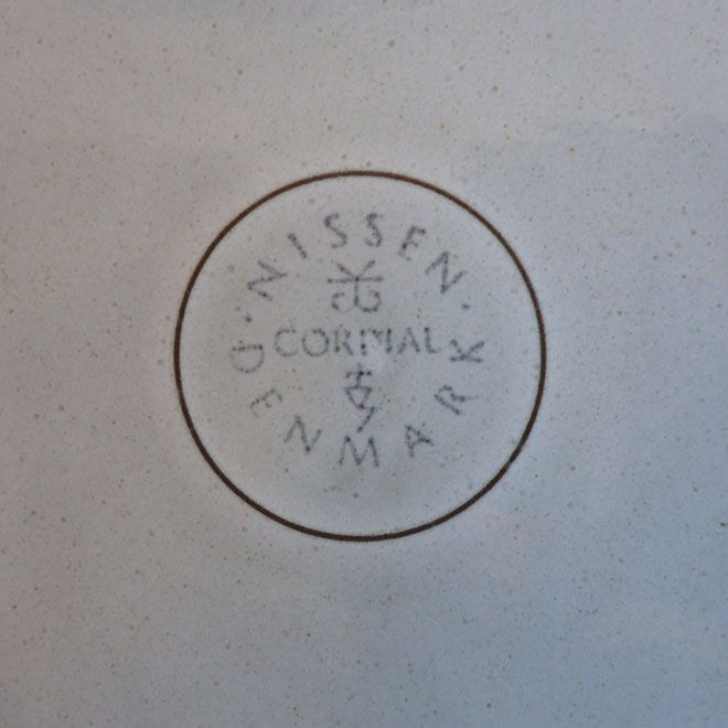 Jens.H.Quistgaard / イェンス・クイストゴー Nissen Cordial/コーディアル プレート【24cm】 サブ画像4