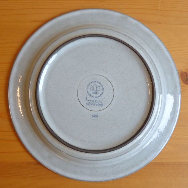 Jens.H.Quistgaard / イェンス・クイストゴー B&G  Cordial/コーディアル　プレート【21cm】 サブ画像3