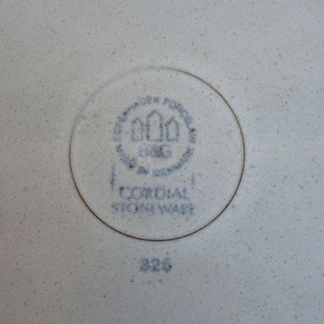 Jens.H.Quistgaard / イェンス・クイストゴー B&G  Cordial/コーディアル　プレート【21cm】 サブ画像4