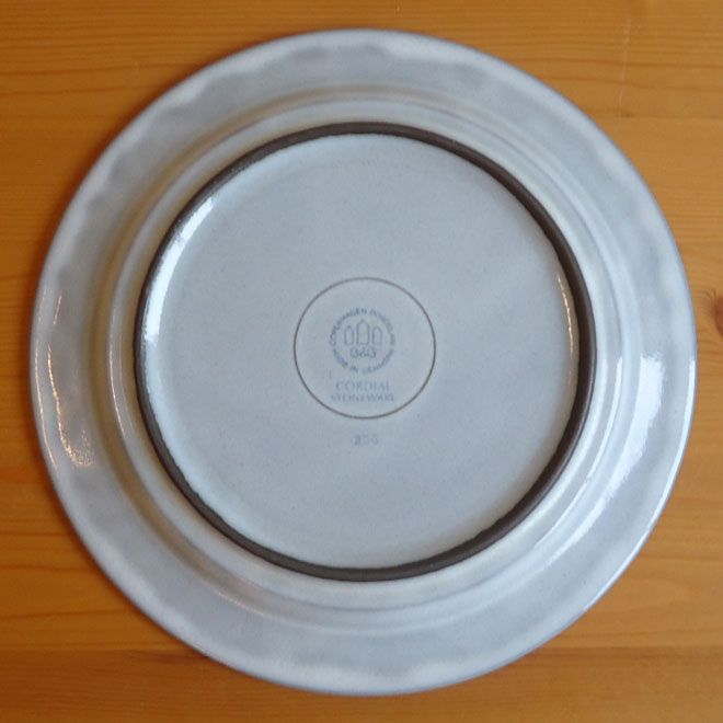 Jens.H.Quistgaard / イェンス・クイストゴー B&G  Cordial/コーディアル　プレート【21cm】 サブ画像3