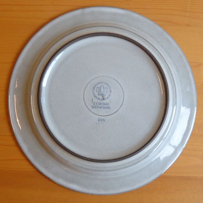 Jens.H.Quistgaard / イェンス・クイストゴー B&G  Cordial/コーディアル　プレート【21cm】 サブ画像3