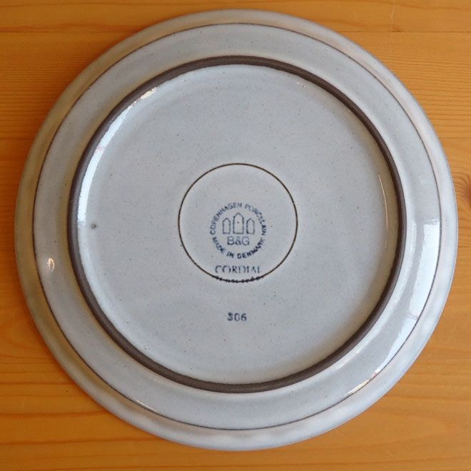 Jens.H.Quistgaard / イェンス・クイストゴー B&G  Cordial/コーディアル　プレート【17cm】 サブ画像3