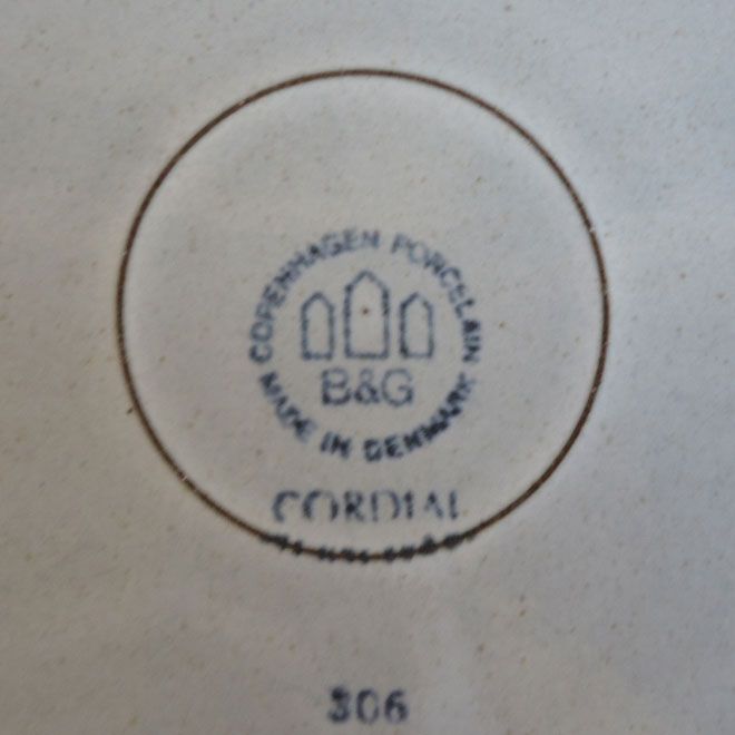 Jens.H.Quistgaard / イェンス・クイストゴー B&G  Cordial/コーディアル　プレート【17cm】 サブ画像4