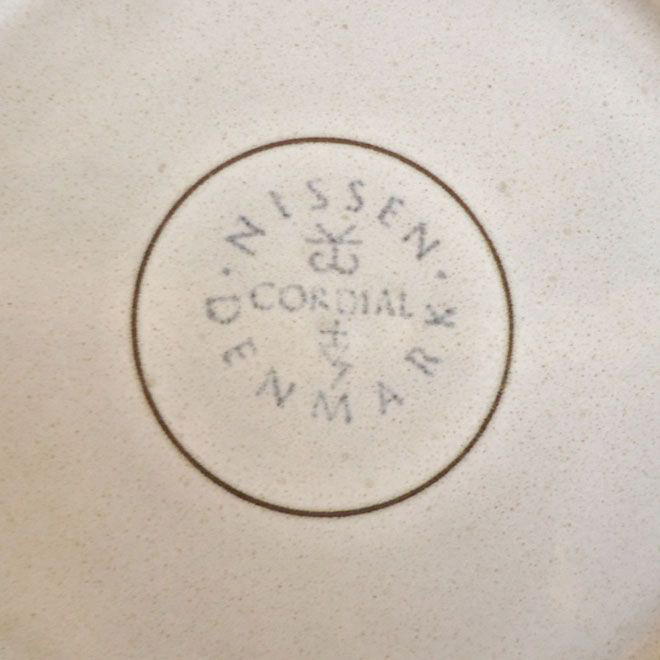 Jens.H.Quistgaard / イェンス・クイストゴー Nissen Cordial/コーディアル プレート【17cm】 サブ画像4