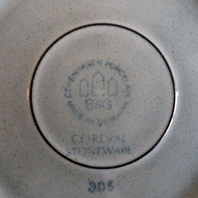 Jens.H.Quistgaard / イェンス・クイストゴー B&G  Cordial/コーディアル　カップ＆ソーサー サブ画像3