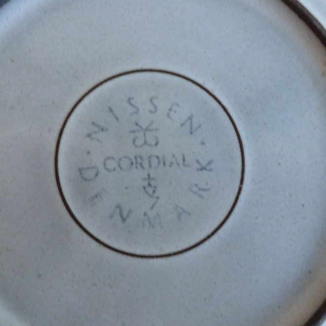 Jens.H.Quistgaard / イェンス・クイストゴー Nissen Cordial/コーディアル カップ&ソーサー サブ画像3