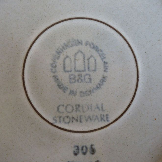 Jens.H.Quistgaard / イェンス・クイストゴー B&G  Cordial/コーディアル　カップ＆ソーサー サブ画像3